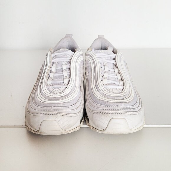 Nike Air Max 97 White Metallic Silver (GS) 921522-104 - Size Youth 6 - Picture 2 of 8